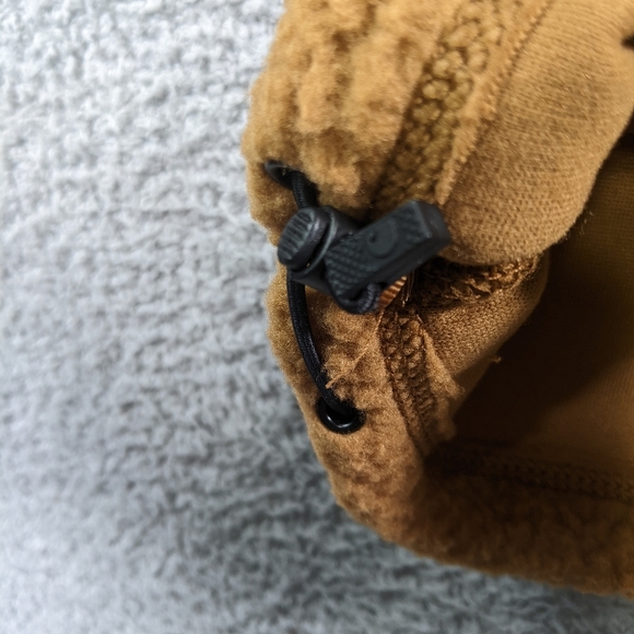 Carhartt Fleece Jacket Mens 2XL Brown Relaxed Fit Snap Front - Picture 7 of 12